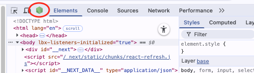 Open dedicated DevTools for Node
