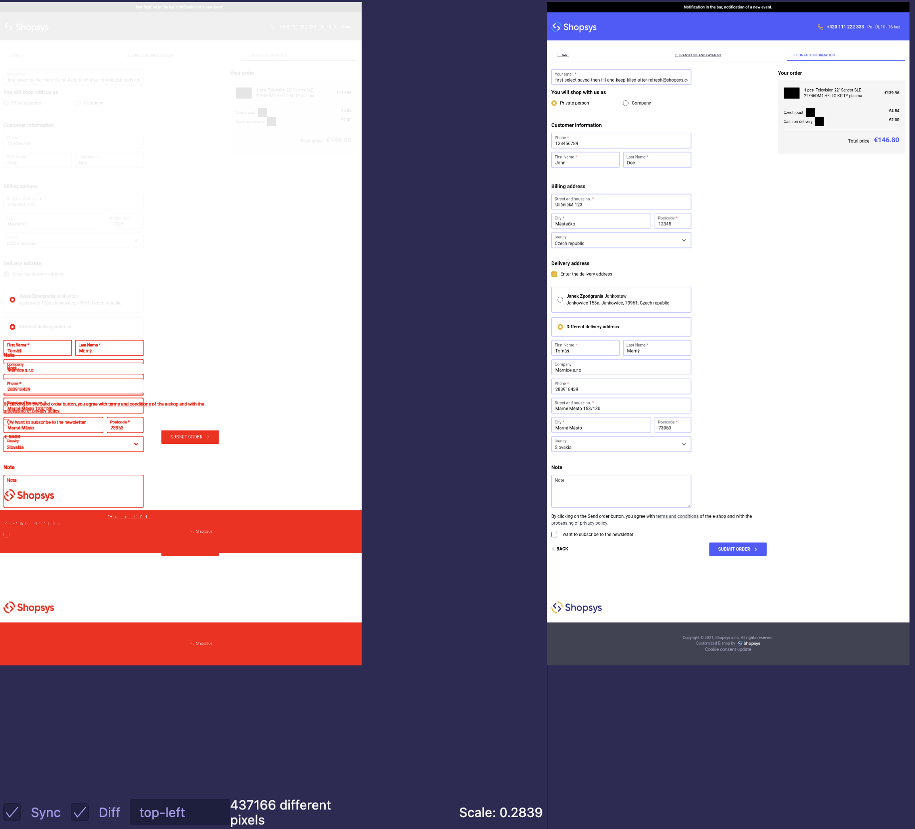 VS Code diff tool